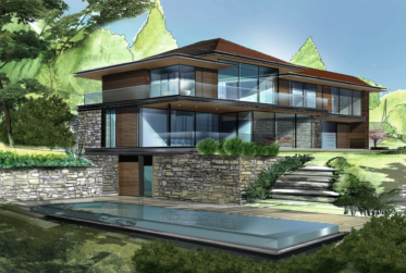 3 Chambres Maison, Maison contemporaine